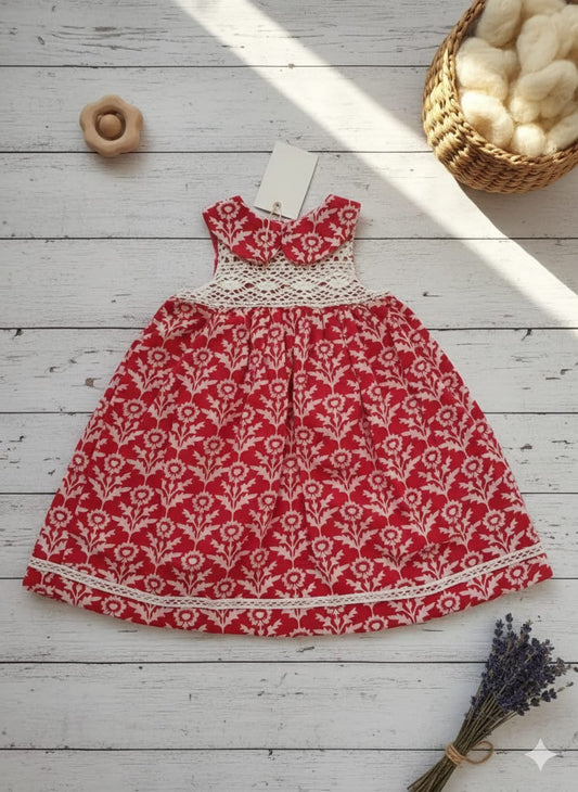 Cherry Red Girls Top